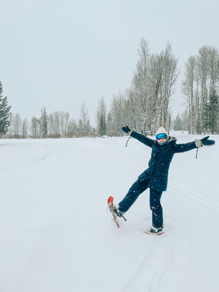 Snowshoeing in Idaho