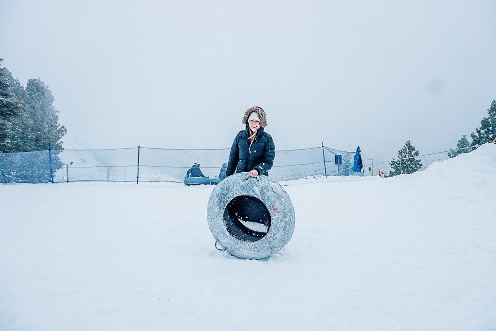 Tubing at Bogus Basin