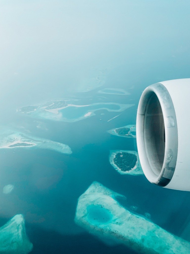 Airplane shot Airplane shot Malé, Maldives