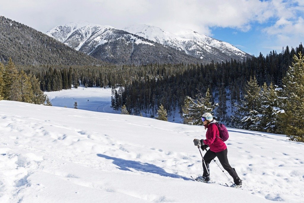 Galena Pass snowshoe