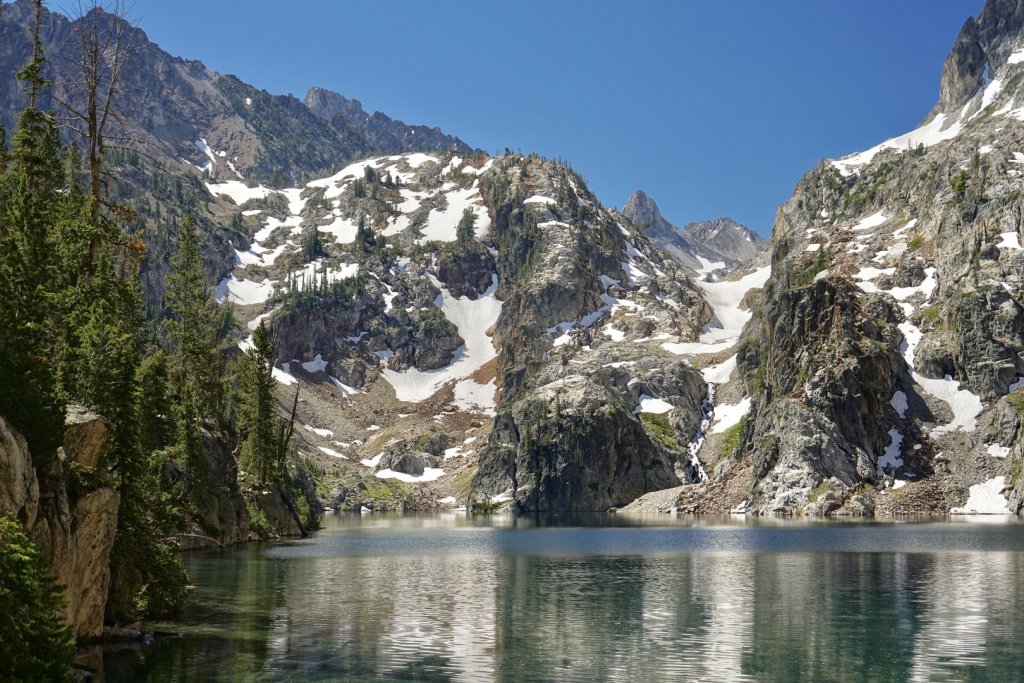 goat_lake_2 Goat Lake and Goat Falls via Iron Creek Trail, Alpine Way Trail