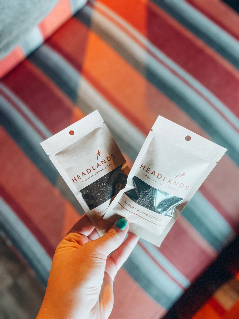 Headlands Lodge ground coffee