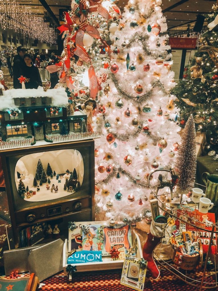 tree at St. Al's Festival of Trees in Boise Idaho