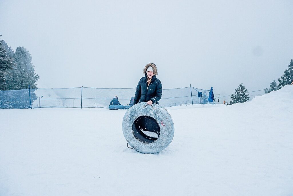 tubing at bogus basin