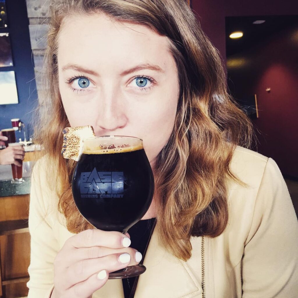 BaseCamp Brewery The s'mores stout at BaseCamp Brewery