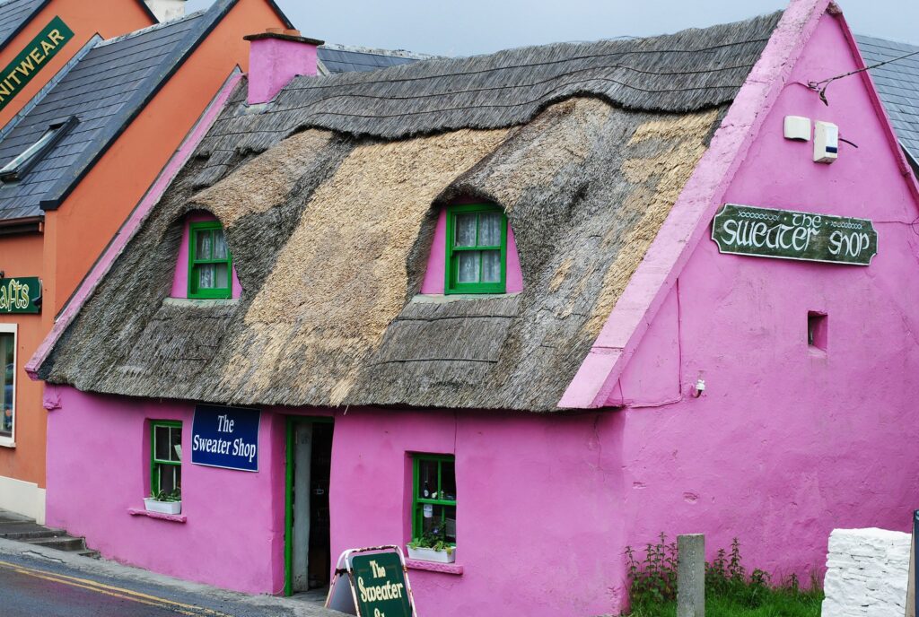 Ireland sweater shop