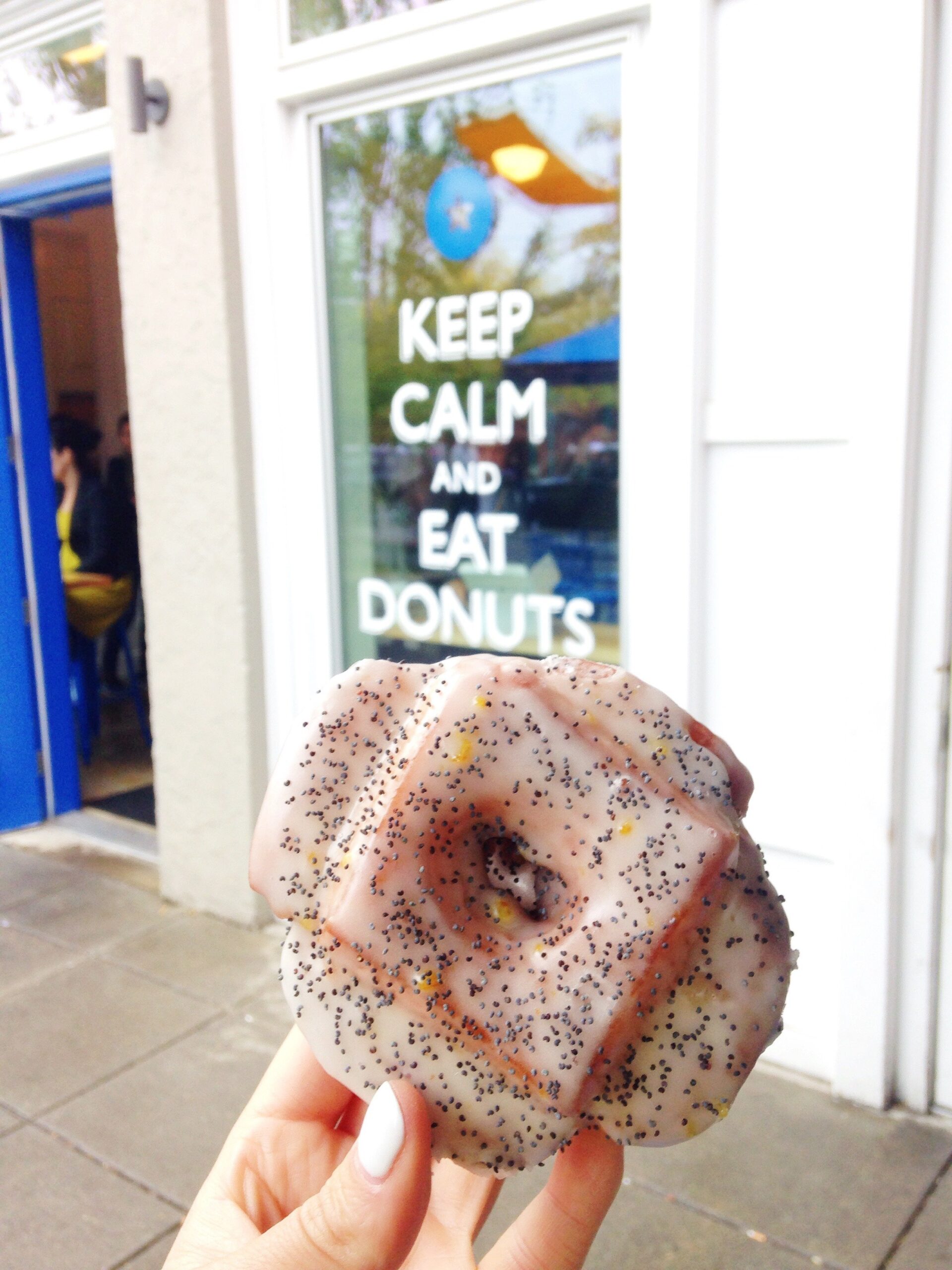 Lemon Poppyseed donut Lemon Poppyseed donut