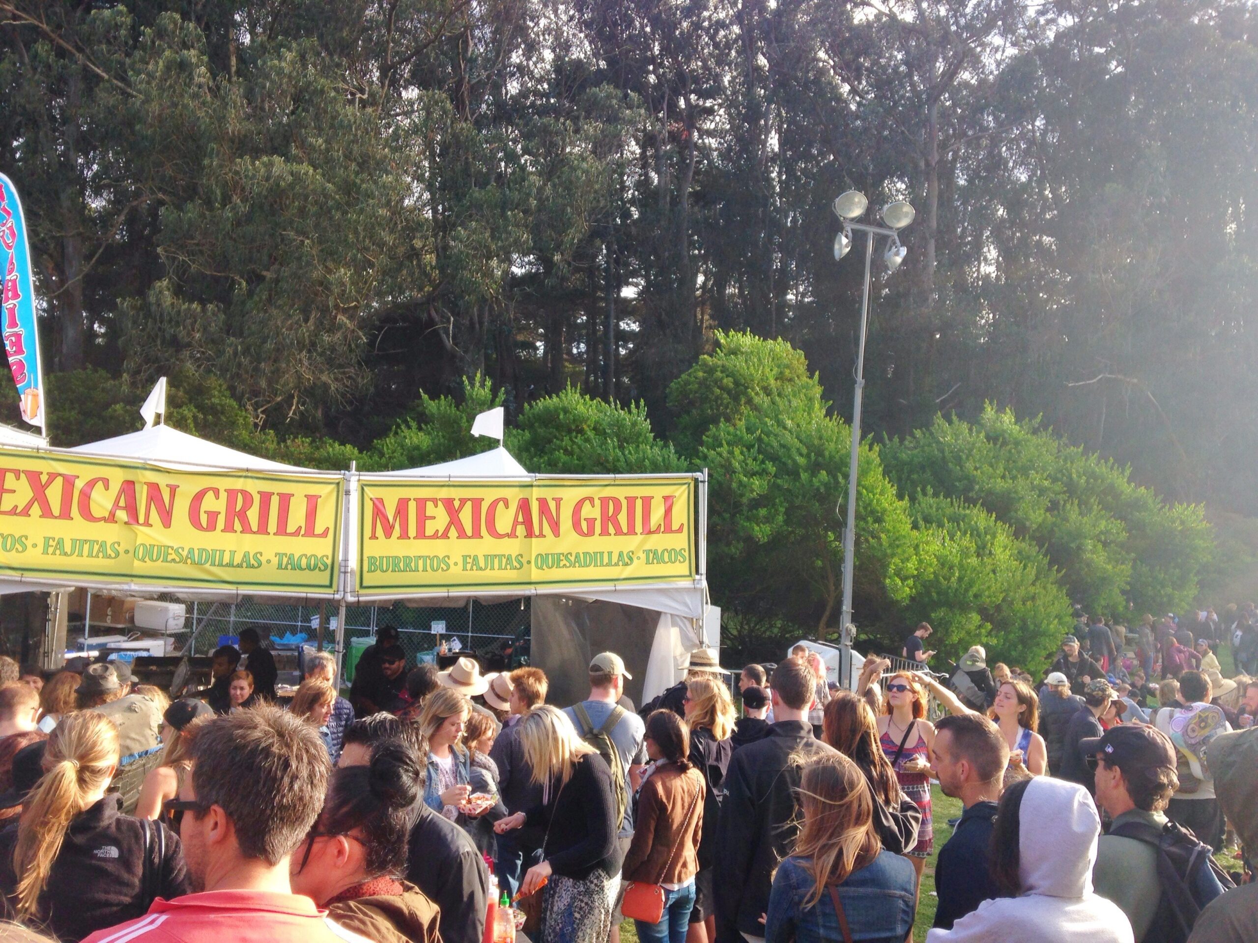 Hardly Strictly Bluegrass food stalls Hardly Strictly Bluegrass Festival food stalls