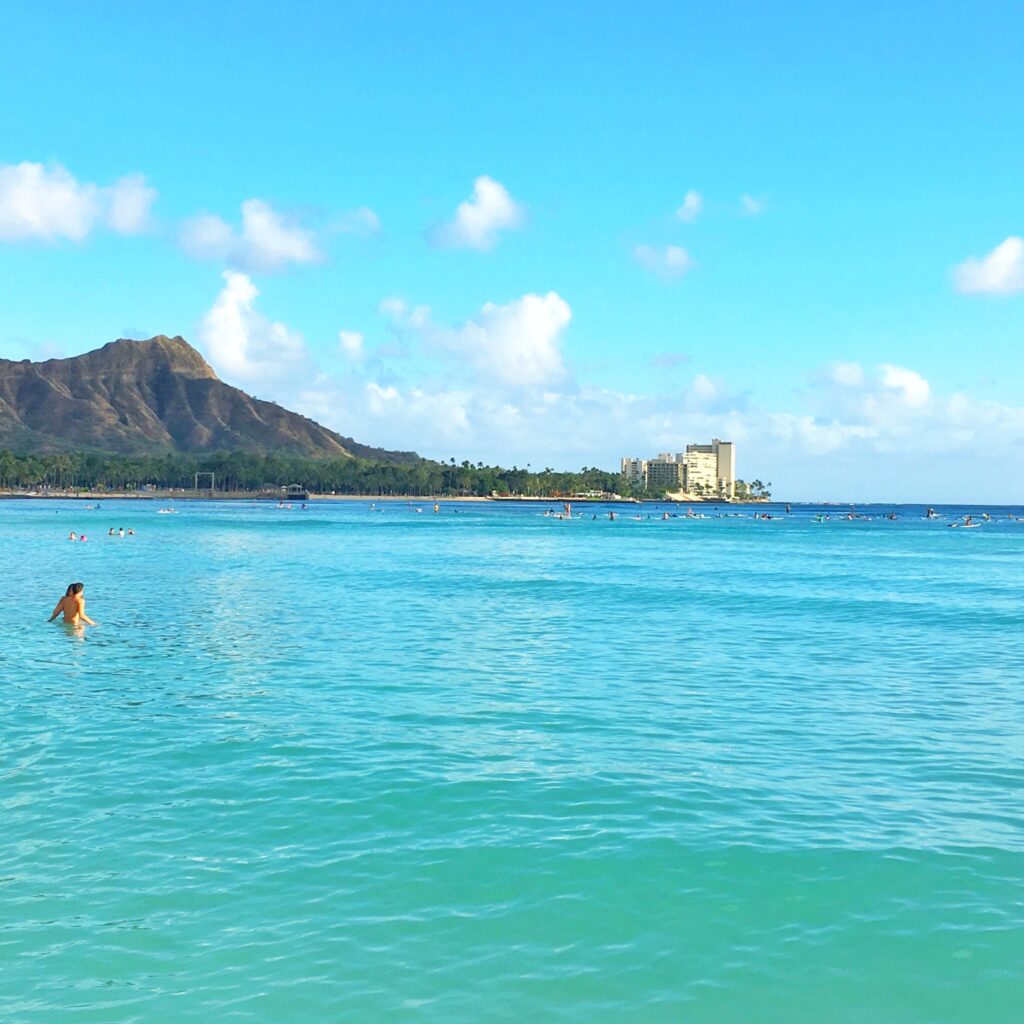 Beach in Oahu Beach in Oahu