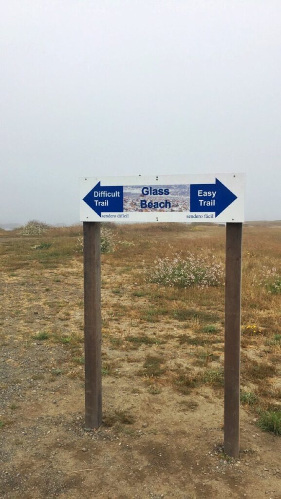 Glass Beach trail Glass Beach trail
