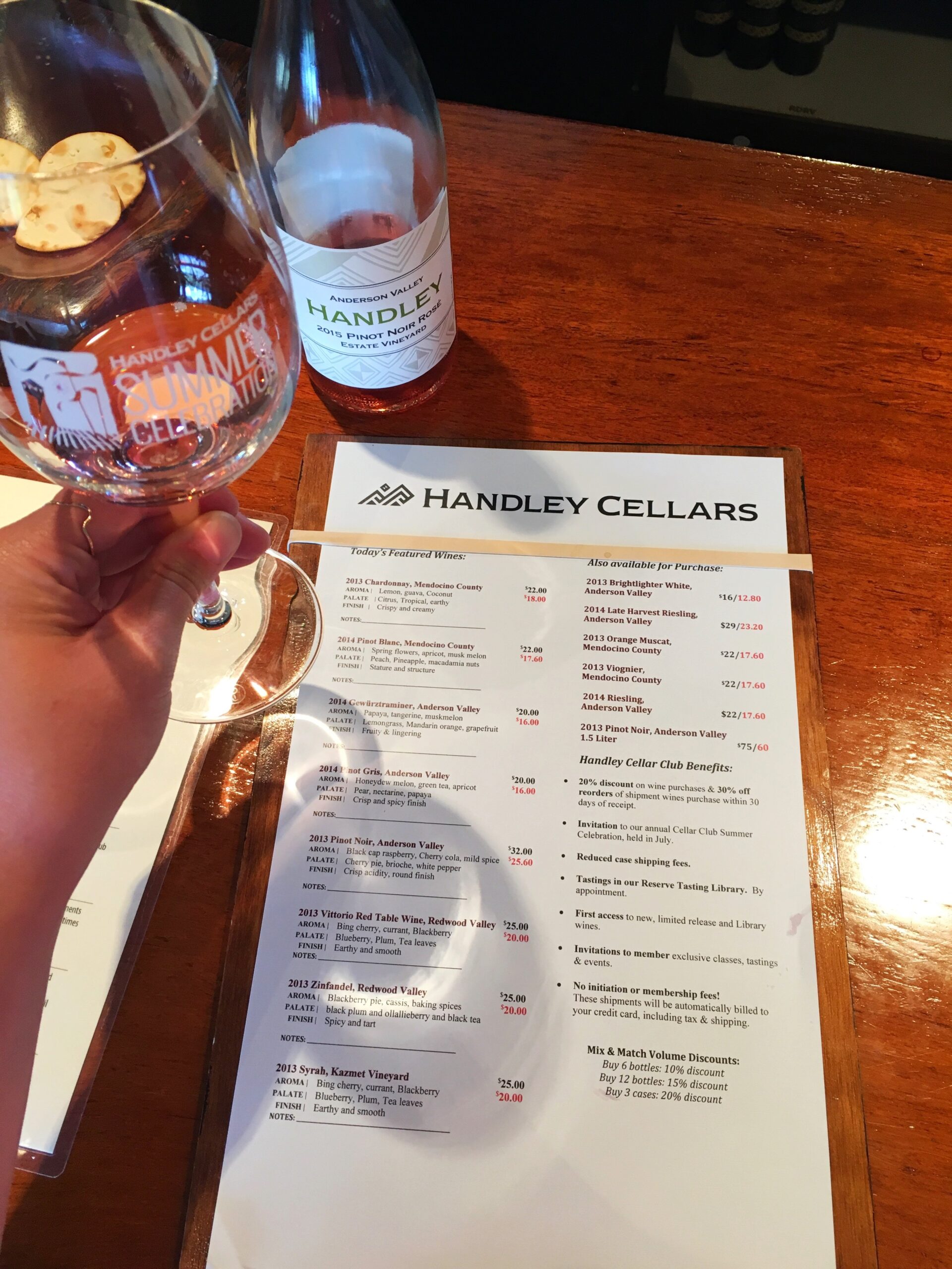 Handley's Cellars 2 Nights in Mendocino California | Traveling Spud