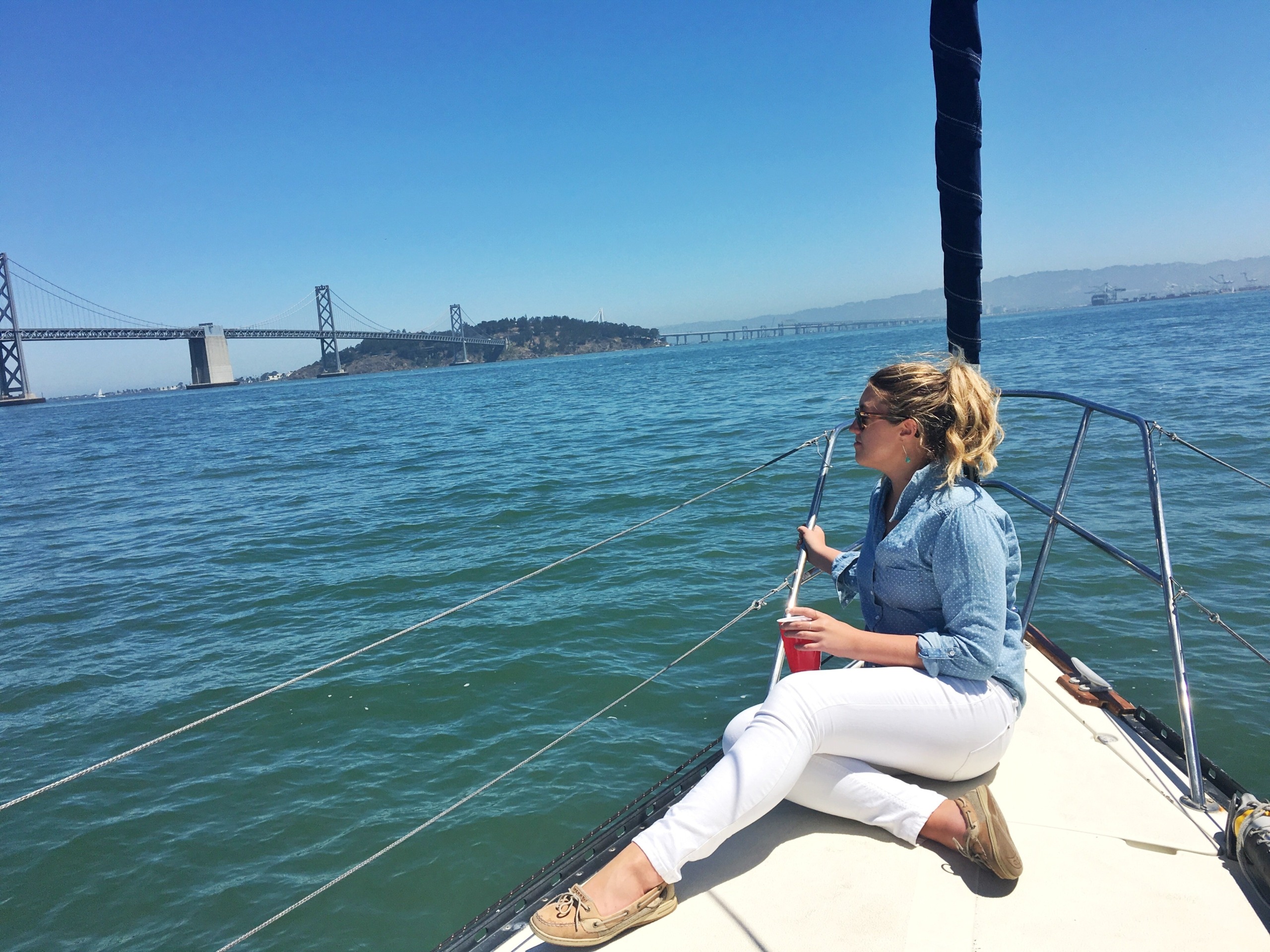Sailing on the San Francisco Bay