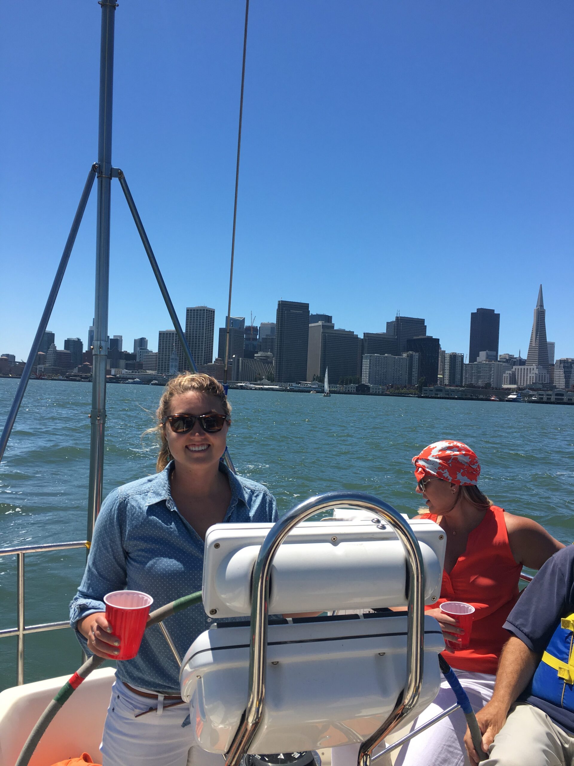 San Francisco Bay sailboat Sailing the San Francisco Bay