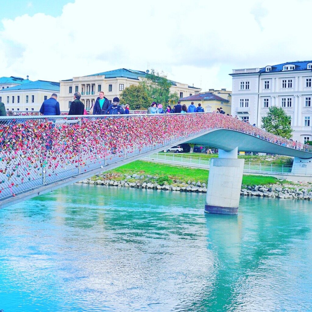 Love Lock Bridge Salzburg Love Lock Bridge - Why Salzburg is My Favorite City in Austria
