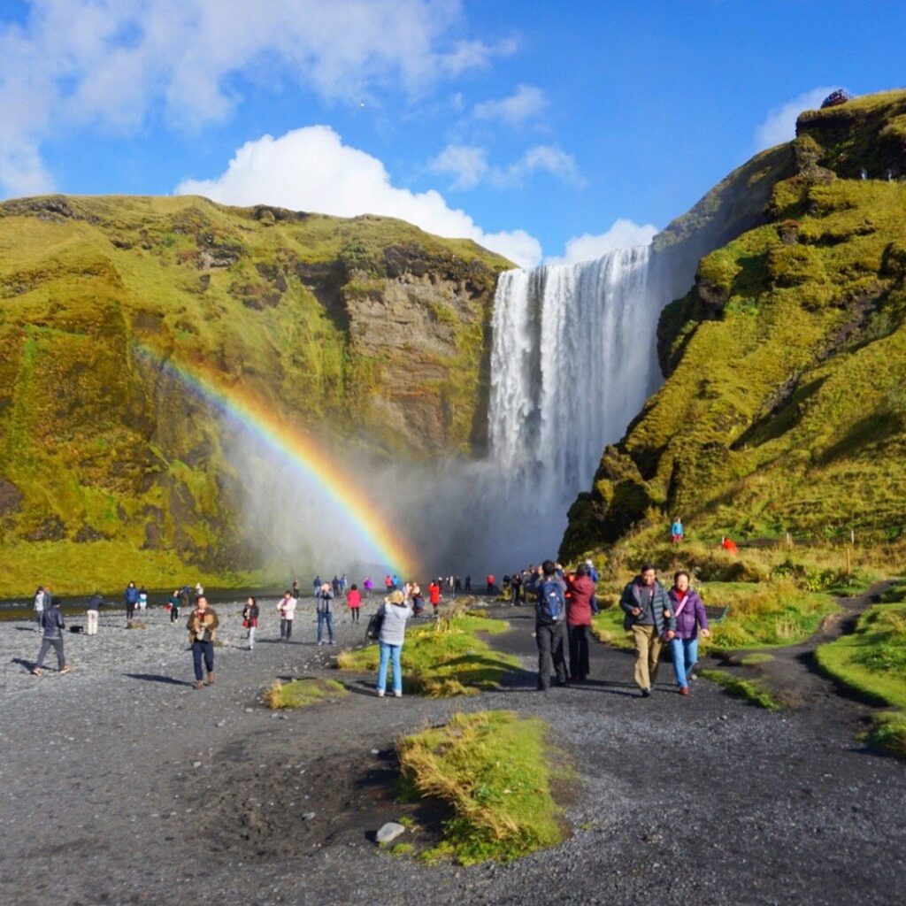 Skogafoss waterfall Skogafoss waterfall | Icelands Ring Road
