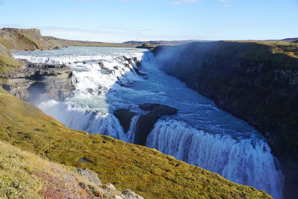 Gullfoss waterfall Gullfoss waterfall