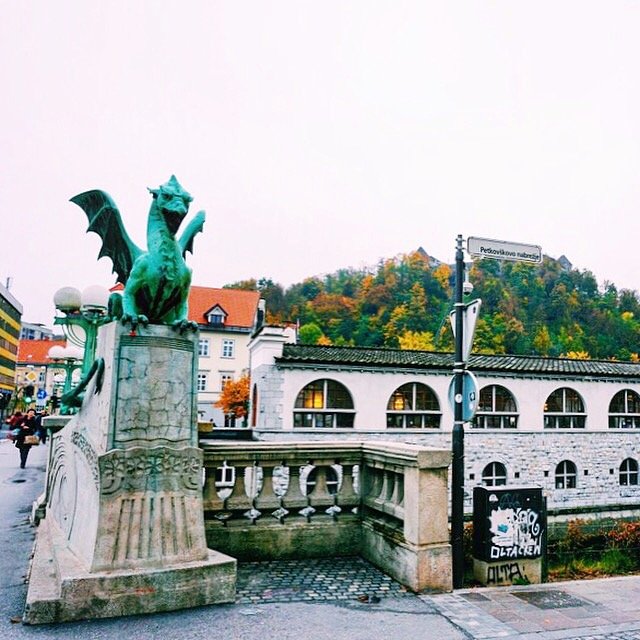 Dragon Bridge Ljubljana Exploring the Charming City of Ljubljana Slovenia