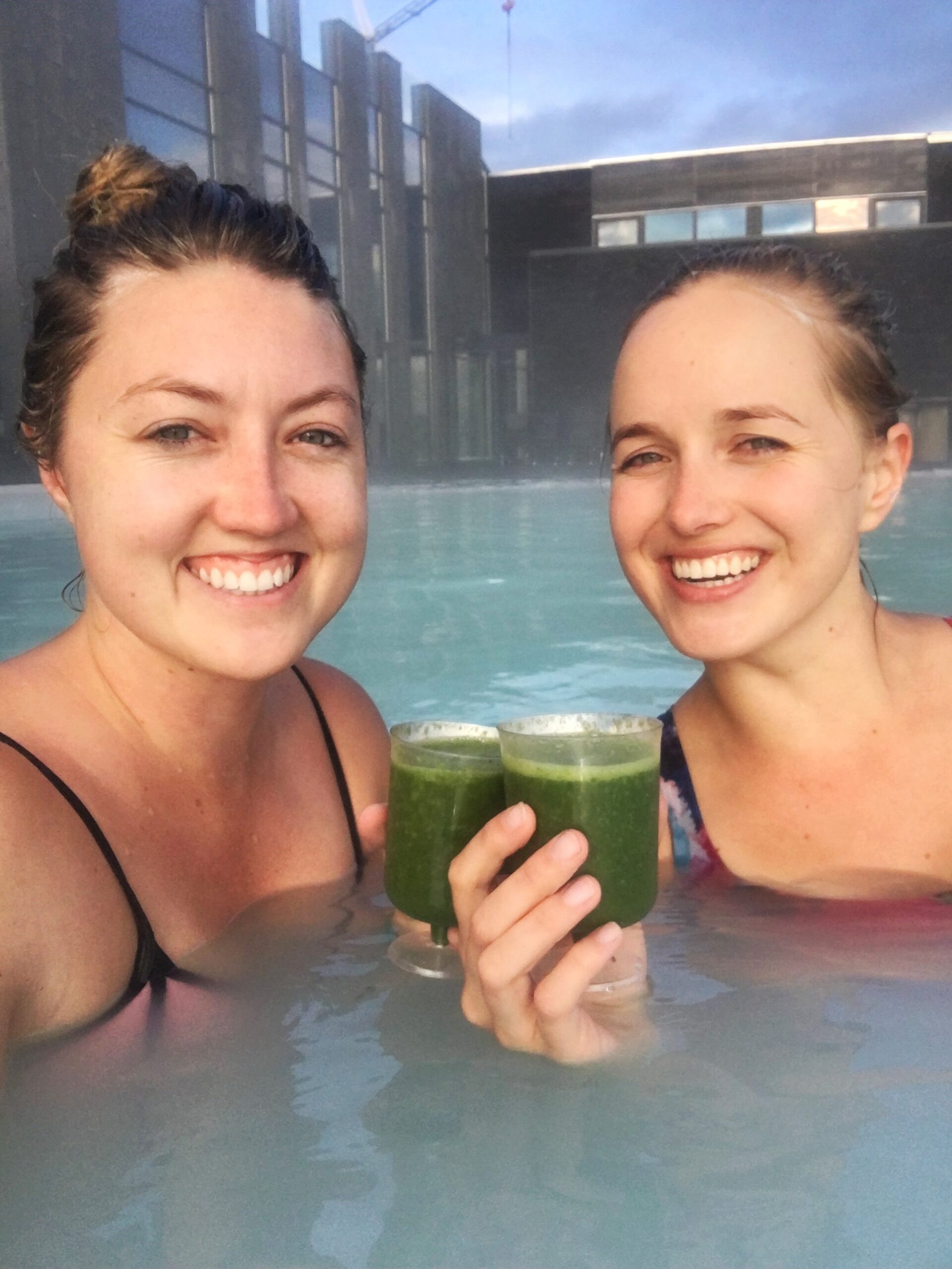 drinks on Blue Lagoon Blue Lagoon | Icelands Ring Road