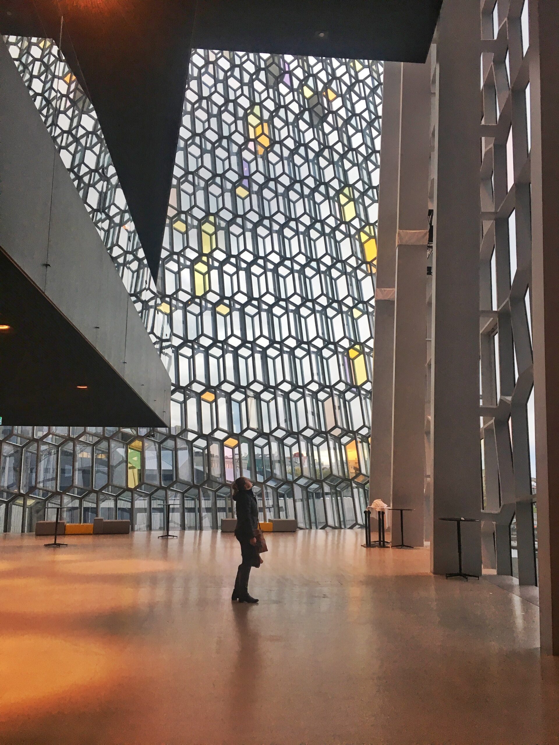 Harpa Concert Hall inside Harpa Concert Hall