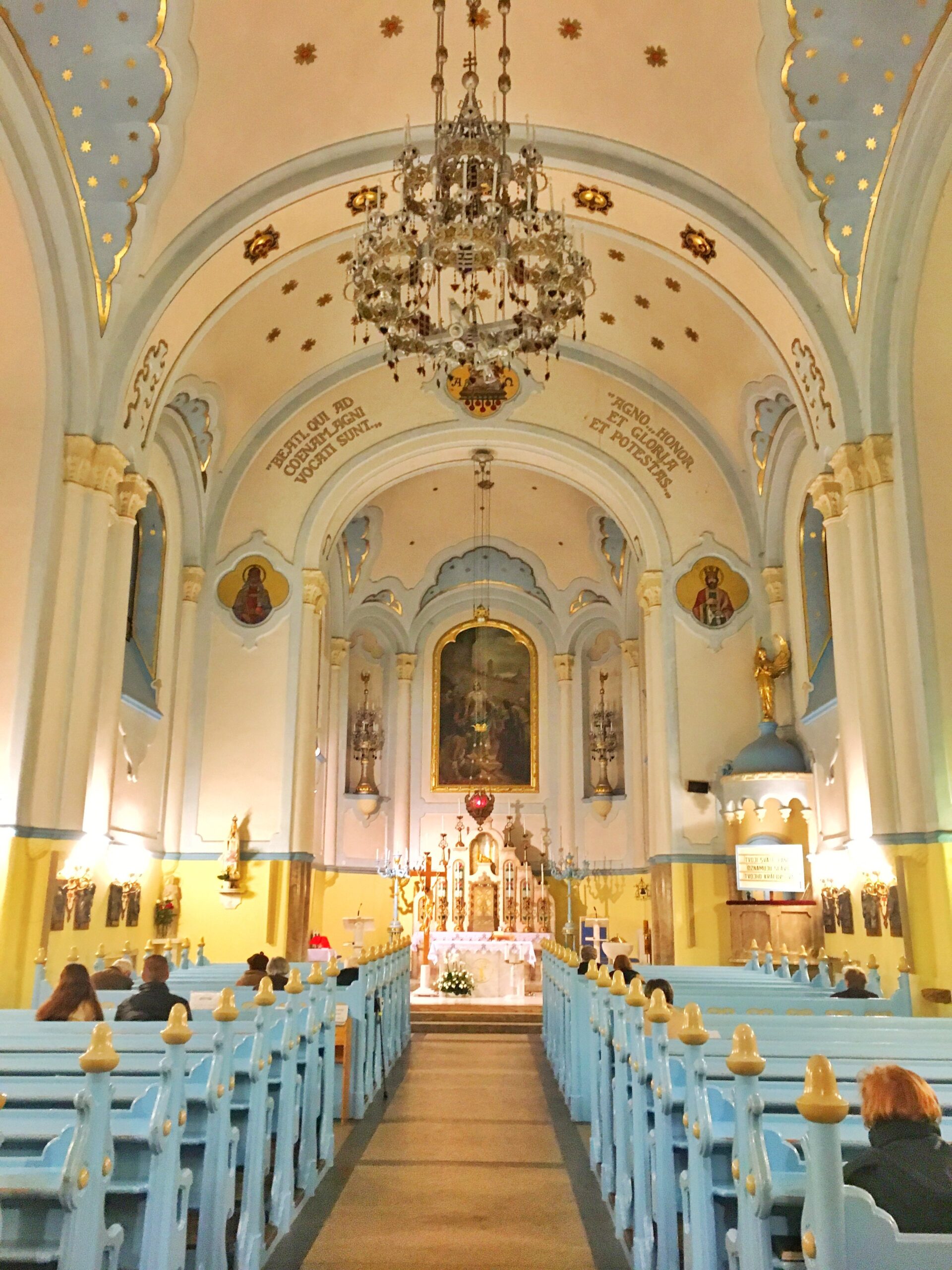Inside The Church of St. Elizabeth