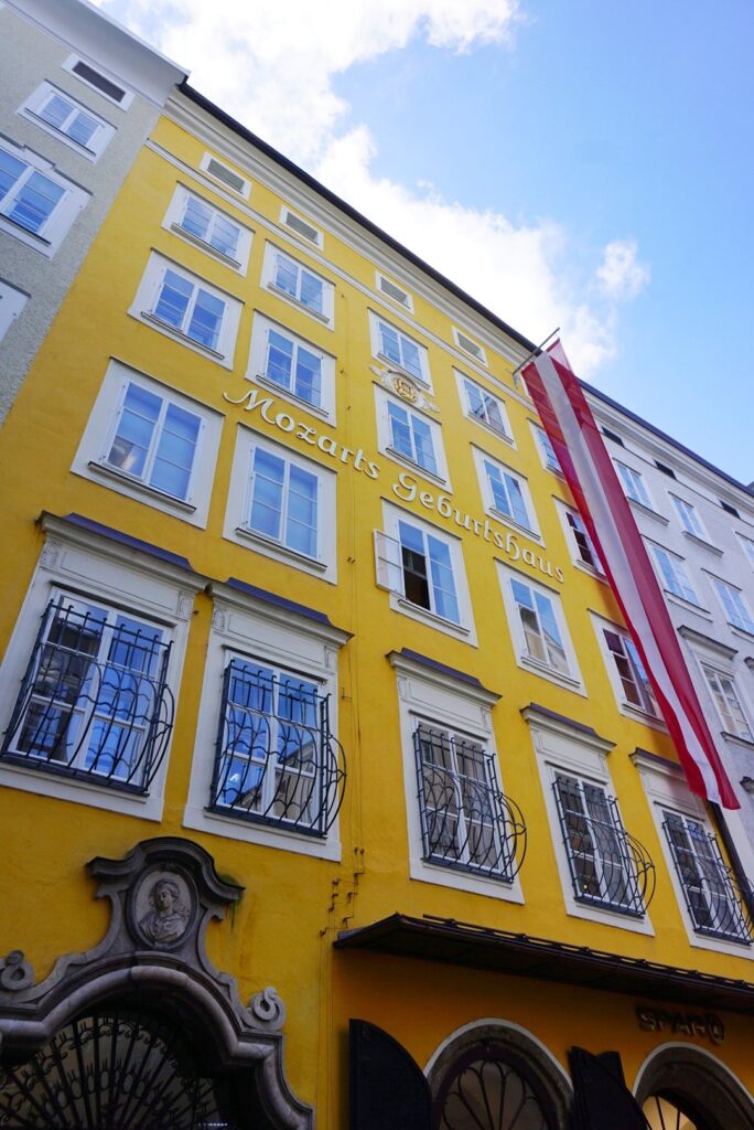 Mozart's home Mozart's home in Salzburg