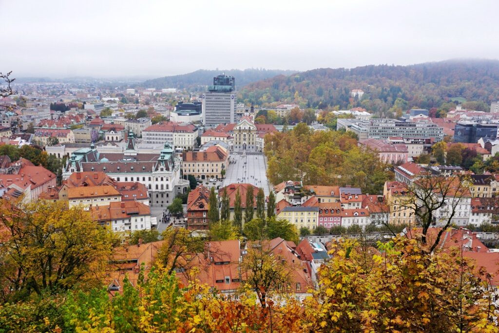 Ljubljana castle view Exploring the Charming City of Ljubljana Slovenia