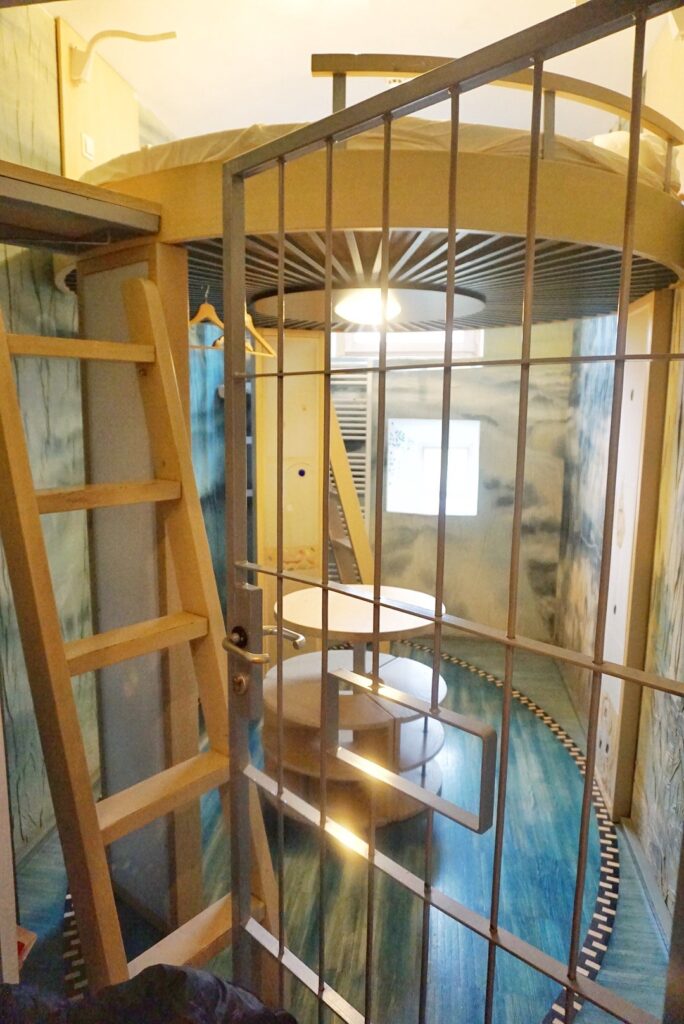 hostel celica prison room My 3 Night Stay in a Yugoslavian Prison