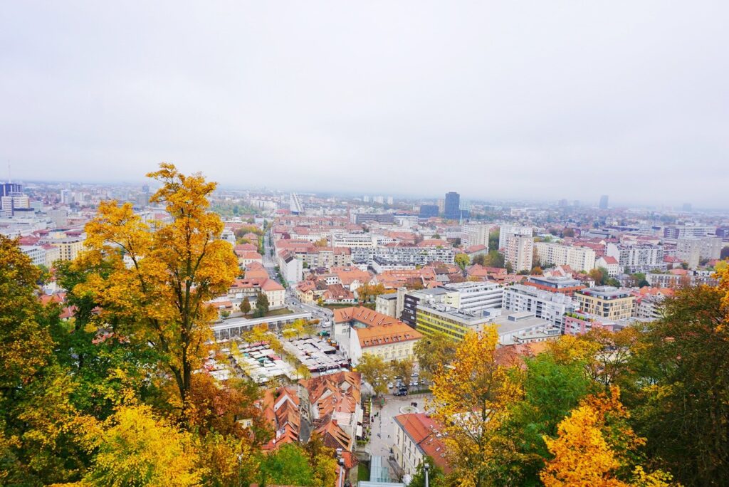 Ljubljana in fall Ljubljana in fall