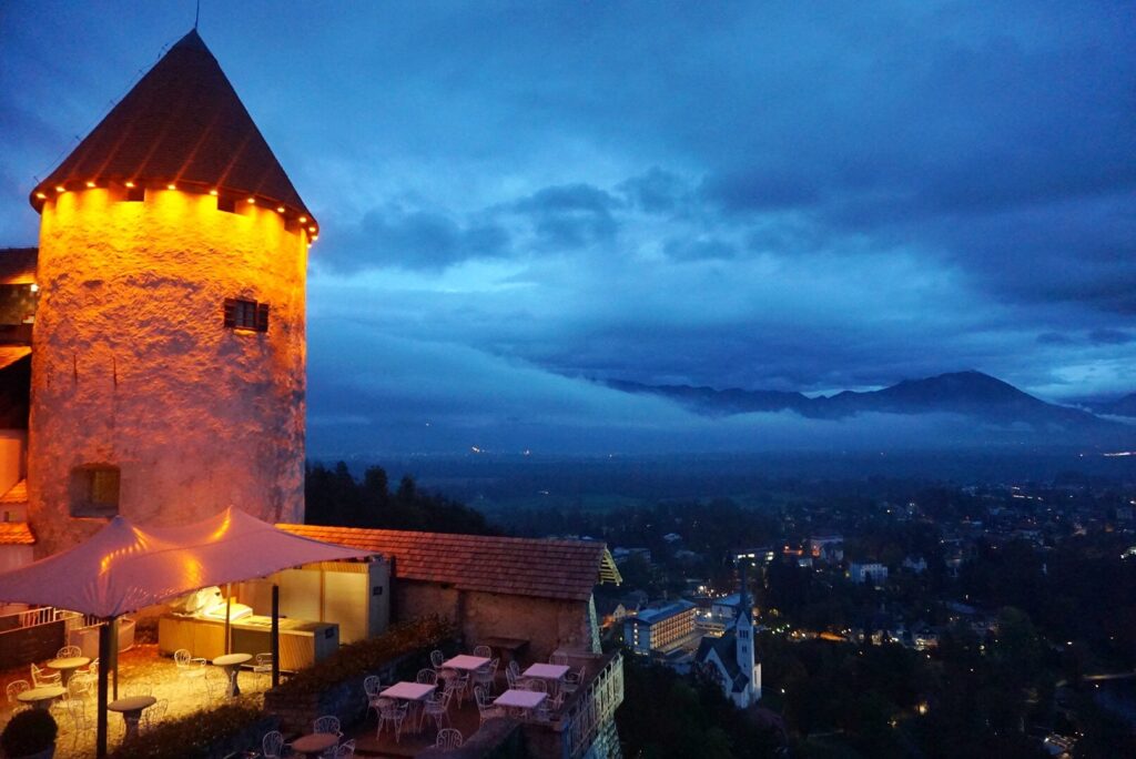 Slovenia travel at night Slovenia travel at night