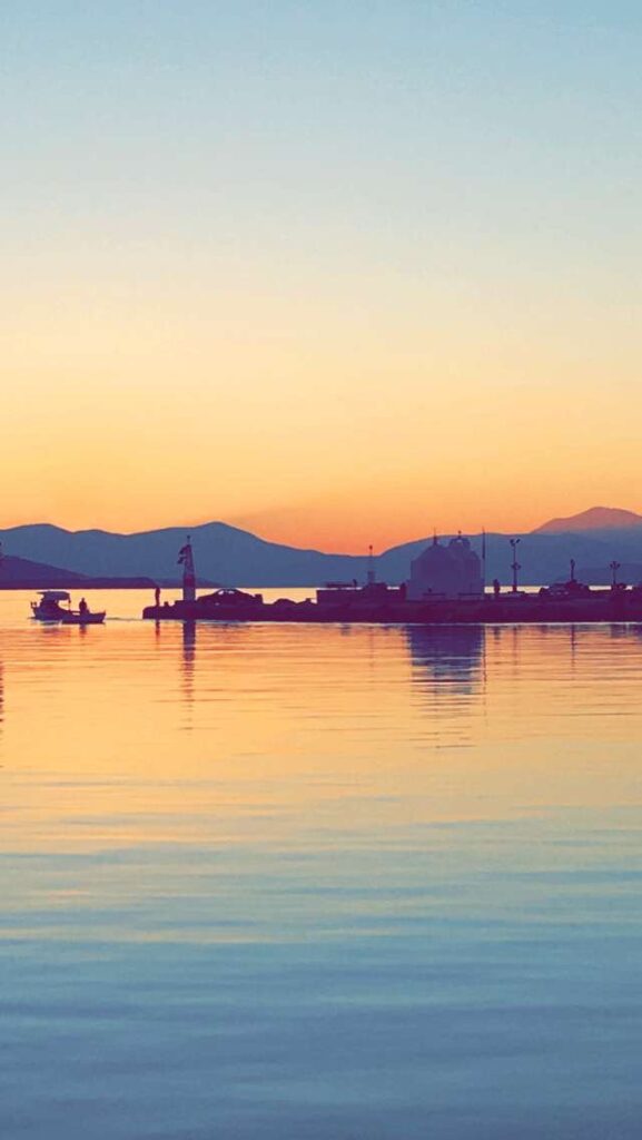Greece sunset Greece sunset