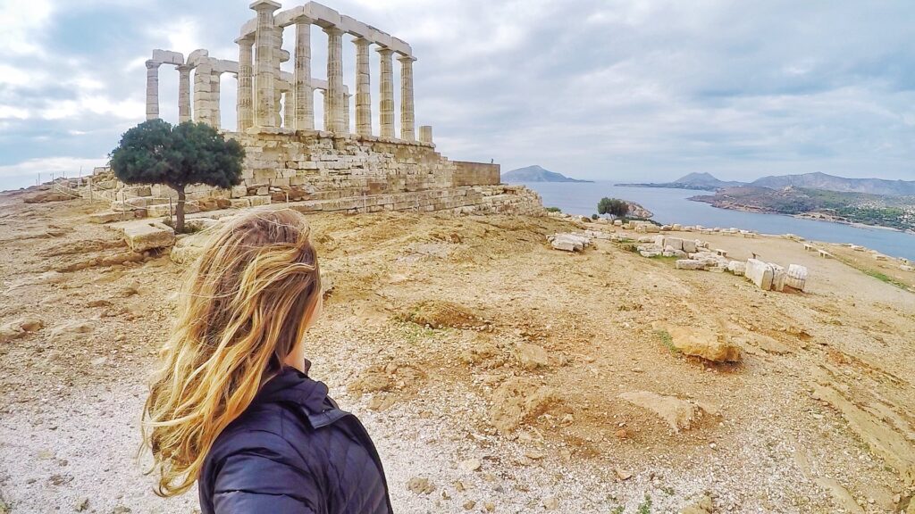 Traveler in Greece Traveler in Greece