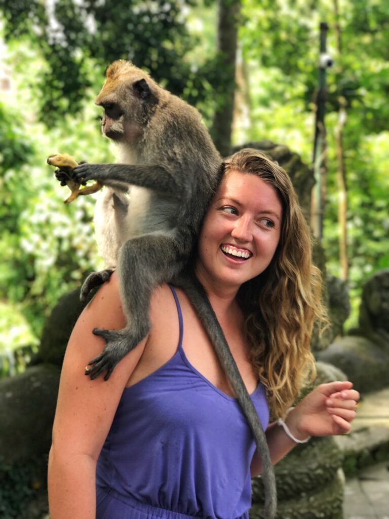 katie and monkey Diaries Around the World: 6.5 Months