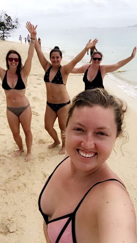 women in swimsuits in Thailand
