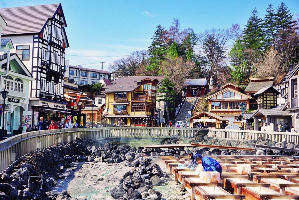 Japan onsen experience