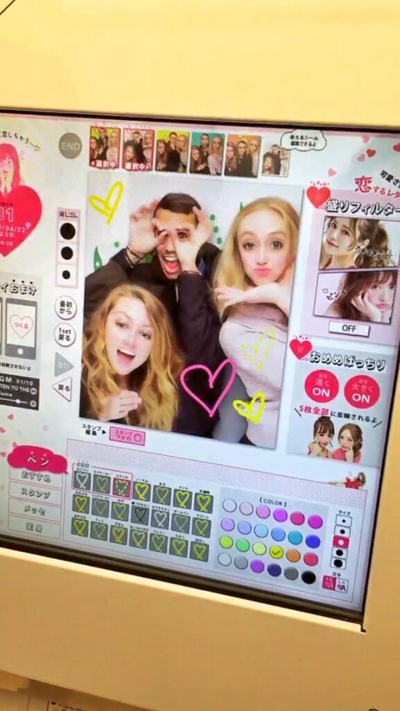 Purikura in Tokyo