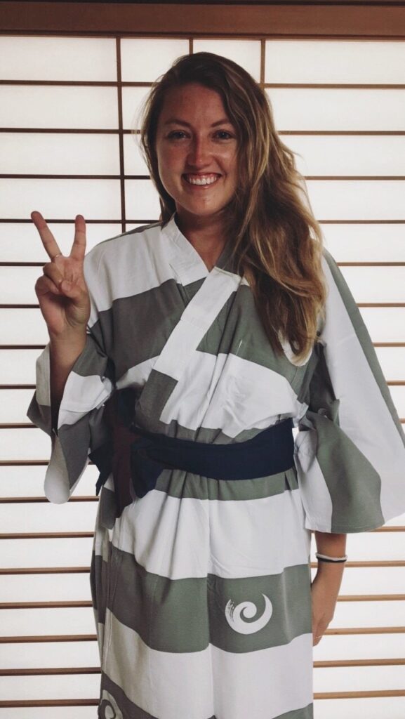 Katie onsen trip