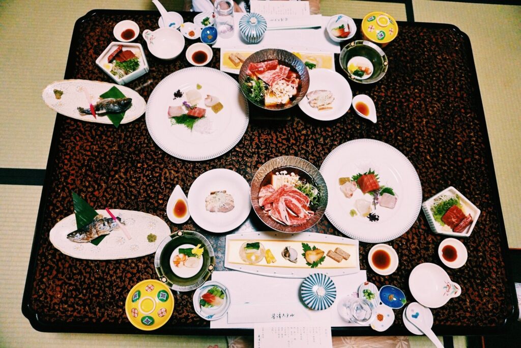 Japanese meal