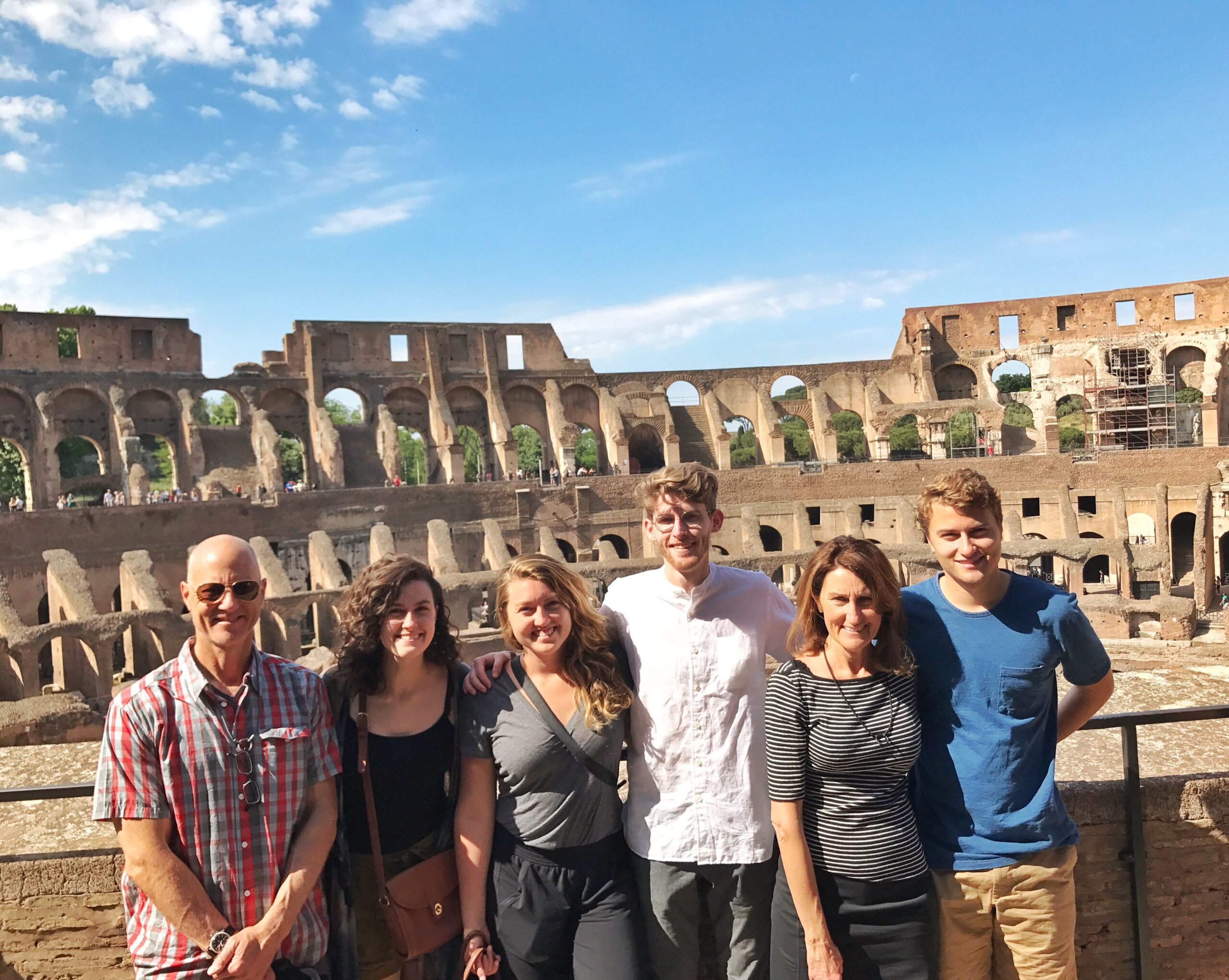 family in Rome
