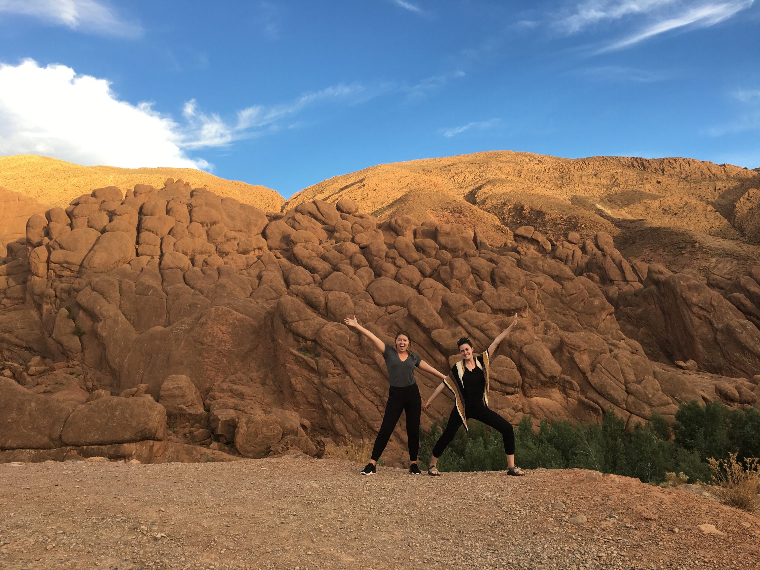 girls trip to Morocco