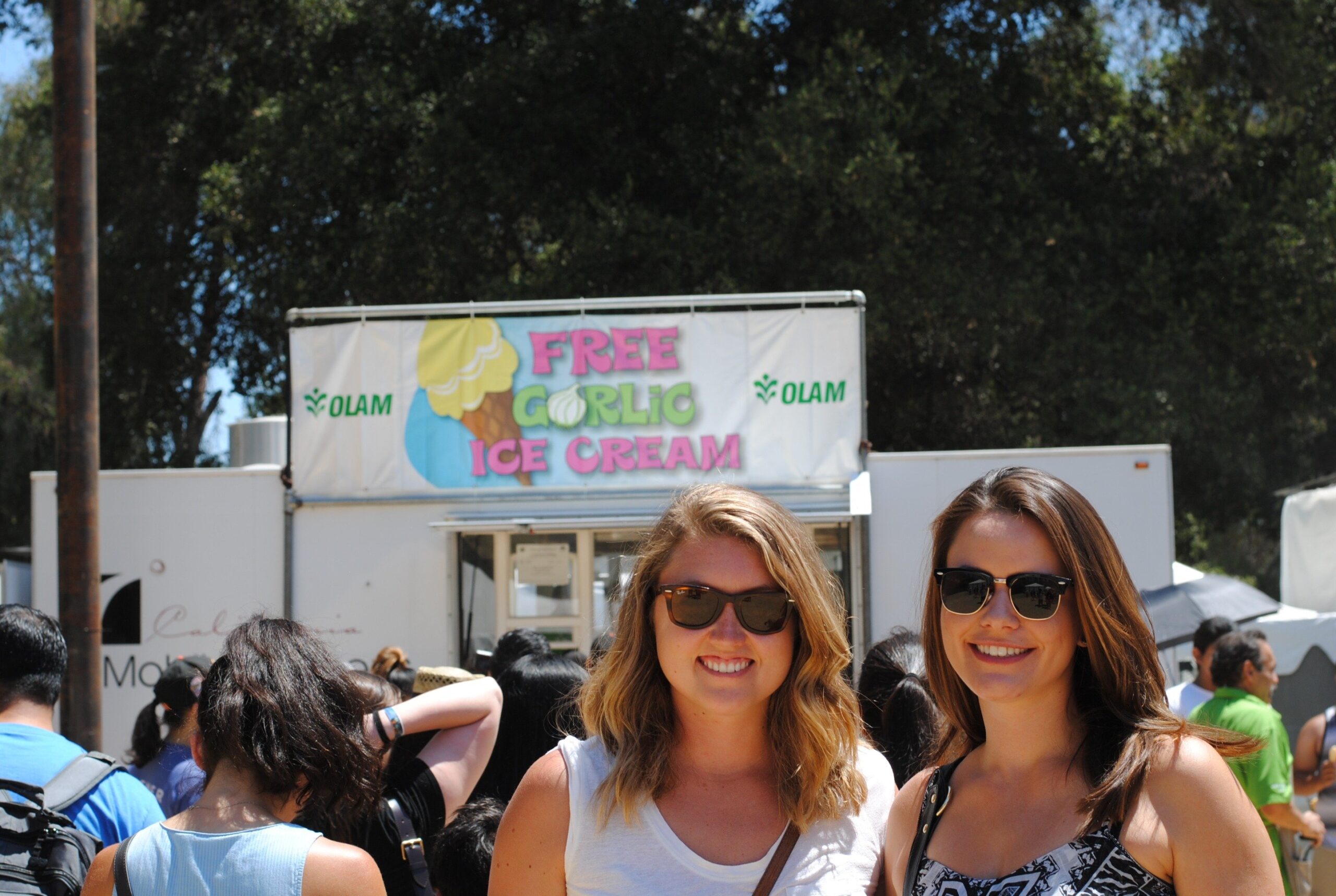 Gilroy Garlic ice cream Gilroy Garlic Fest ice cream