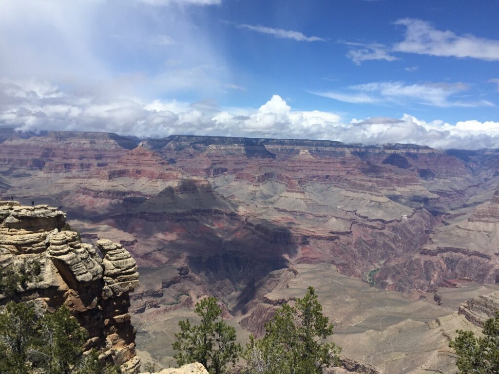 Yavapai point views Yavapai point views