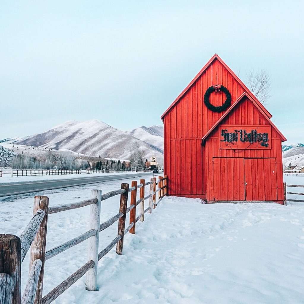 sun valley idaho in winter Idaho in winter