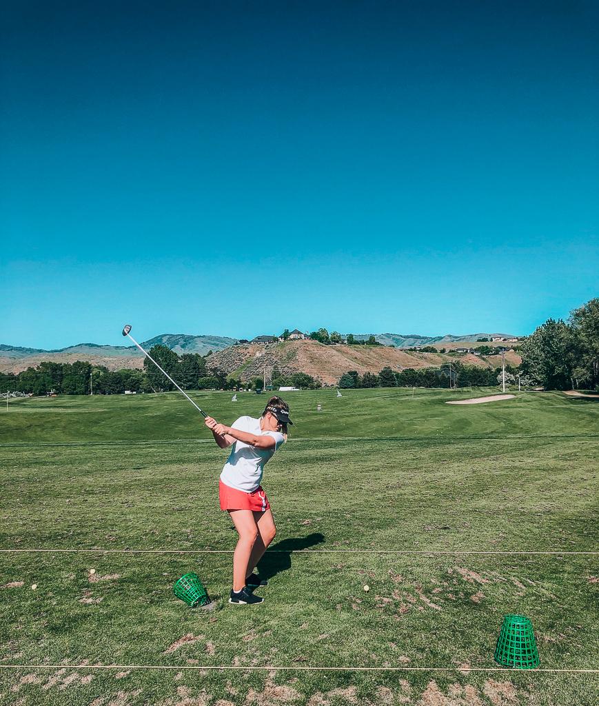 golfing in boise