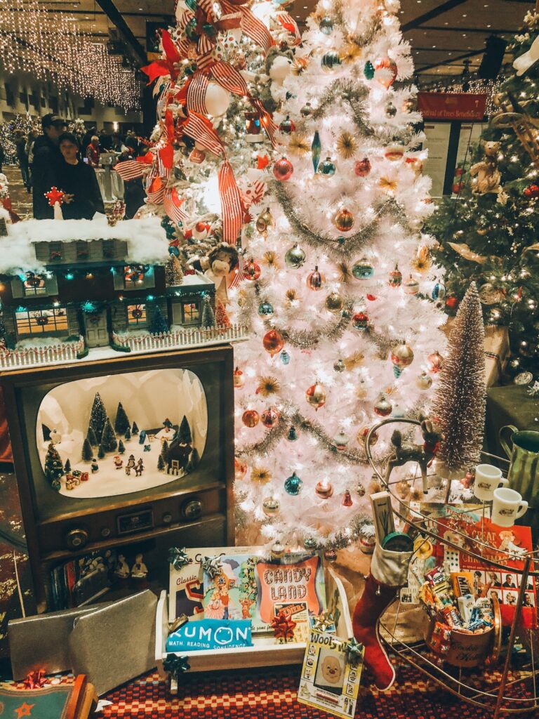 tree at St. Al's Festival of Trees in Boise Idaho
