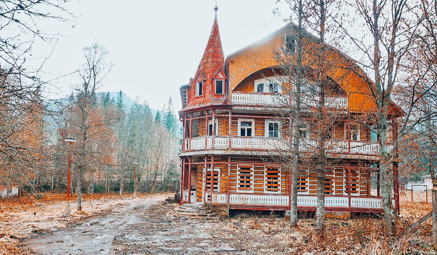 abandoned cabin in High Tatras abandoned cabin in High Tatras