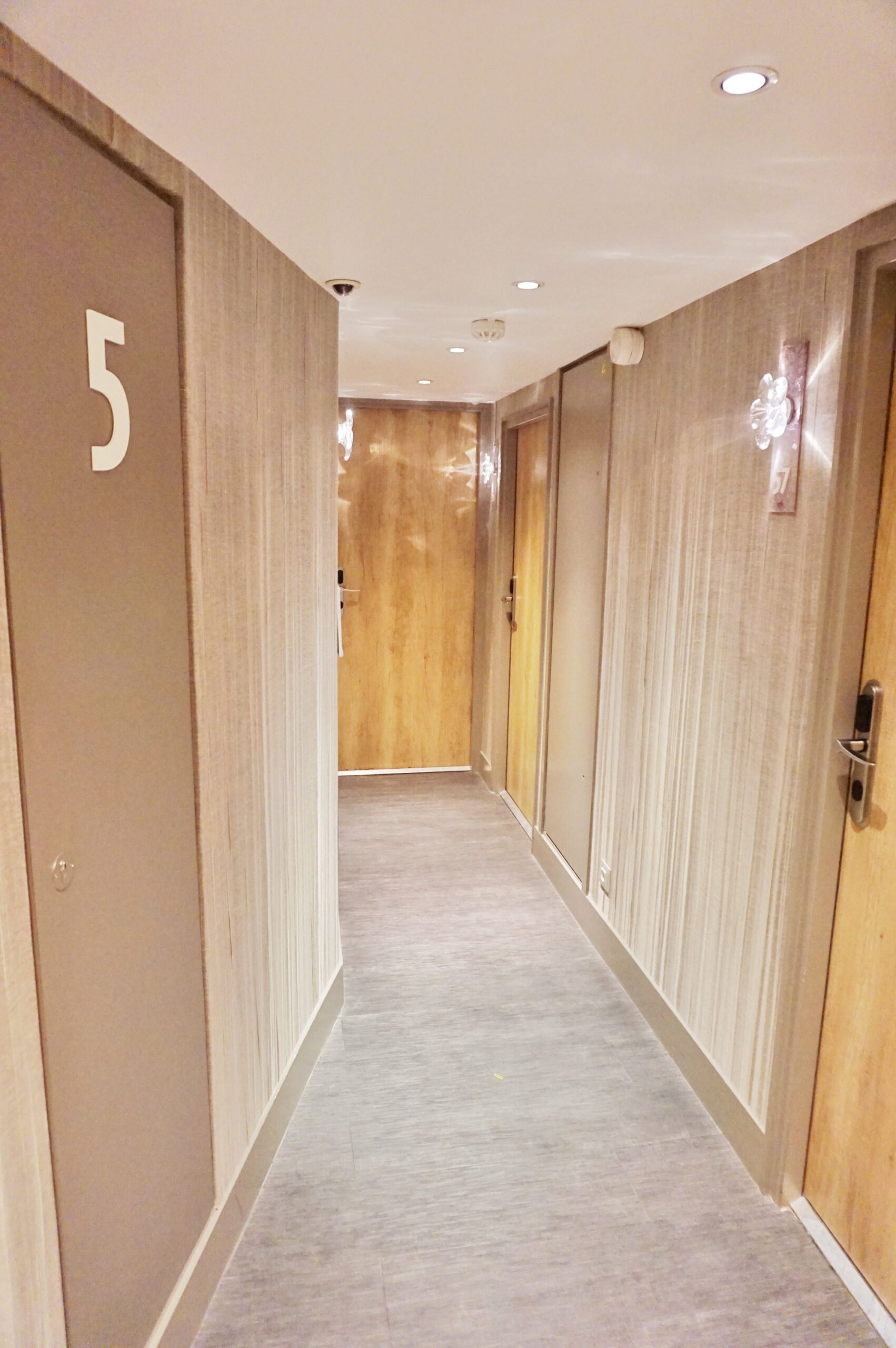 Hotel Chavanel hallway