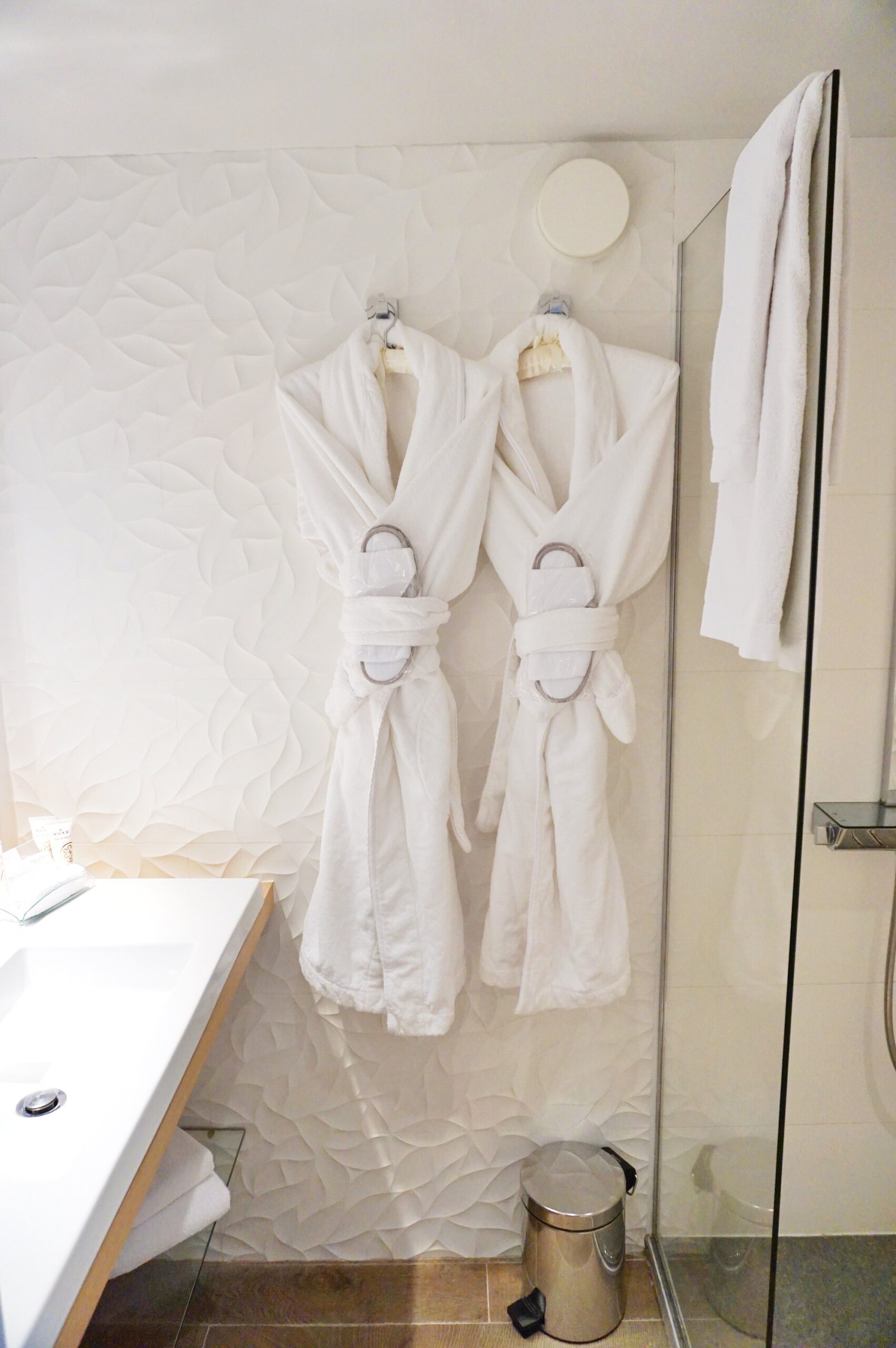 two hanging robes