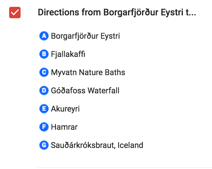 directions from Borgarfjordur Eystri directions from Borgarfjordur Eystri | Icelands Ring Road