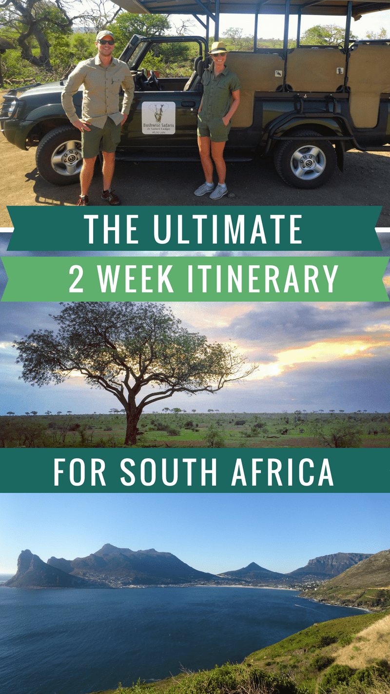 Ultimate 2 Week Itinerary for South Africa