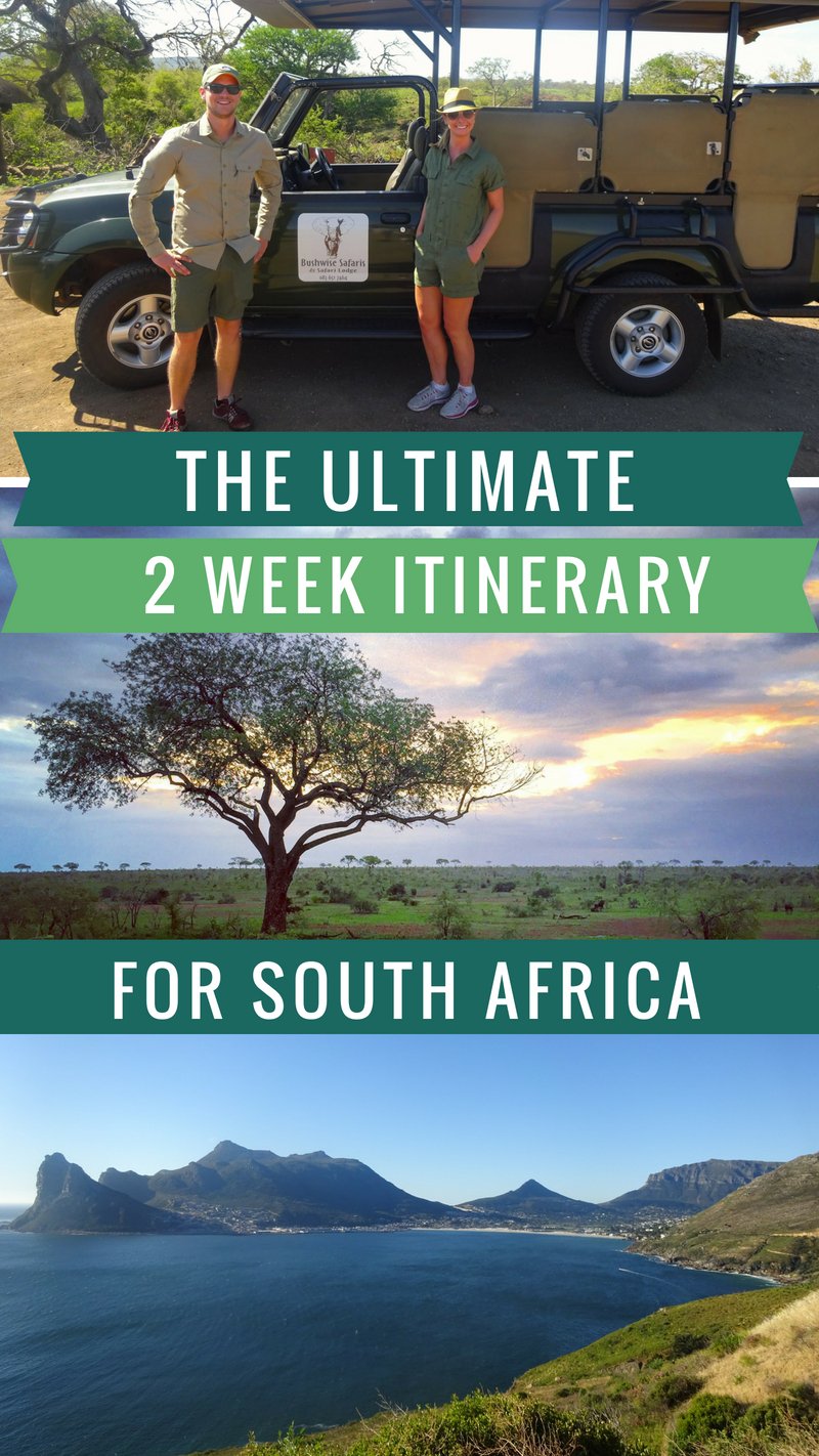 Two Week Itinerary for South Africa